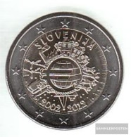 Slovenia 2012 Stgl./unzirkuliert Stgl./unzirkuliert 2012 2 Euro 10 Years Euro Cash - Slovenia