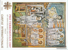 Vatikanstadt Block12i (complete Issue) Unmounted Mint / Never Hinged 1990 Earthquake Aid - Blocs & Feuillets