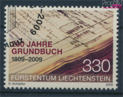 Liechtenstein 1512 (kompl.Ausg.) Gestempelt 2009 Grundbuch (10312355 - Gebraucht