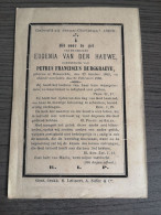 Eugenia Van Den Hauwe Burggraeve Bassevelde 1802 1880 Druk. S. Leliaert A. Siffer Gent - Religion & Esotérisme