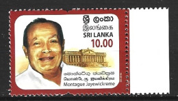 SRI LANKA. N°2082 De 2017. Personnalité. - Sri Lanka (Ceylan) (1948-...)