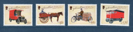 Gibraltar, **, Yv, Mi 1549, 1550, 1551, 1552, SG 1510, 1511, 1522, 1513, Europa, Transport, - Vrachtwagens