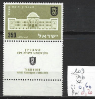 ISRAEL 109 ** Côte 0.60 € - Neufs (avec Tabs)