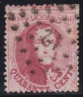 Belgie  .   OBP    .    16-B      .    O     .   Gestempeld     .   /   .    Oblitéré - 1863-1864 Medaillen (13/16)