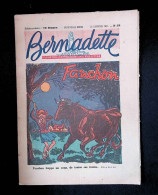 Illustré Catholique Des Fillettes, Hebdomadaire, 21 Janvier 1951, N° 216,  Frais Fr 2.25 E - Bernadette