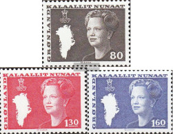 Denmark - Greenland 120-122 (complete Issue) Unmounted Mint / Never Hinged 1980 Queen Margarethe II. - Ongebruikt