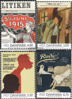 Denmark 1248-1251 (complete Issue) Unmounted Mint / Never Hinged 2000 Events Of 20. Century - Unused Stamps