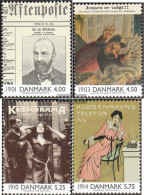 Denmark 1234-1237 (complete Issue) Unmounted Mint / Never Hinged 2000 Events Of 20. Century - Neufs