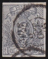 Belgie  .   OBP    .    22   (2 Scans)        .    O     .   Gestempeld     .   /   .    Oblitéré - 1866-1867 Coat Of Arms