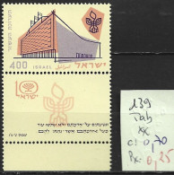 ISRAEL 139 ** Côte 0.70 € - Unused Stamps (with Tabs)