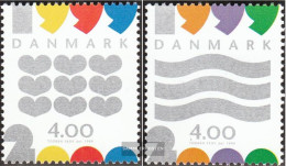 Denmark 1231-1232 (complete Issue) Unmounted Mint / Never Hinged 1999 Millennium - Ungebraucht