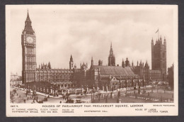 110990/ LONDON, Houses Of Parliament From Parliament Square  - Houses Of Parliament