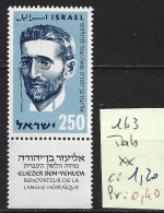 ISRAEL 163 ** Côte 1.20 € - Nuovi (con Tab)