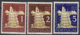 PORTUGAL 960-962, Postfrisch **, Wallfahrtskirche Sameiro, 1964 - Neufs