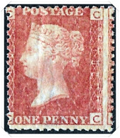 QV SG43 1d Red (C-C) Plate 190 - Mounted Mint - Ongebruikt