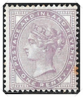 QV SG171 1d Pale Lilac (14 Dot) Mounted Mint - Ungebraucht