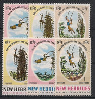 NOUVELLES HEBRIDES - 1969 - N°YT. 286 à 291 - Série Complète - Neuf Luxe ** / MNH / Postfrisch - Nuevos