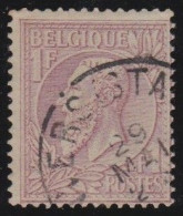 Belgie  .   OBP    .    51     .    O     .   Gestempeld      .   /   .    Oblitéré - 1884-1891 Léopold II