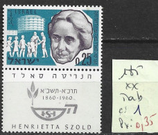 ISRAEL 185 ** Côte 1 € - Unused Stamps (with Tabs)