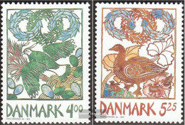 Denmark 1207-1208 (complete Issue) Unmounted Mint / Never Hinged 1999 Frühlingsboten - Neufs