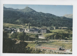 Val Cenis : Lanslevillard - Vue Générale Tennis église..... L'été - Val Cenis