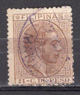 T0431 - COLONIES ESPANOLES PHILIPPINES Yv N°58 - Filipinas