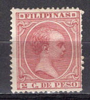 T0433 - COLONIES ESPANOLES PHILIPPINES Yv N°109 * - Philippinen