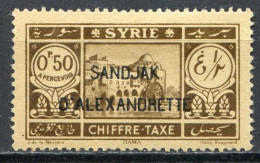Réf 80 > ALEXANDRETTE < TAXE N° 1 * Neuf Ch - MH * - Unused Stamps