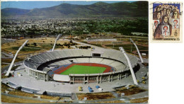 ATHENS Olympic Stadium Stade Stadio Estadio Nice Stamp Amnesty International - Stades
