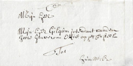 Brief Met Inhoud Van Willebroeck Naar Grimbergen -Humbeeck Op 16 Juni 1781 -Dubbele Port/express Handschrift Binnenzijde - 1714-1794 (Paises Bajos Austriacos)