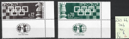 ISRAEL 263-64 ** Côte 6 € - Unused Stamps (with Tabs)