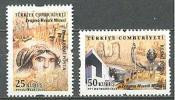 2015 TURKEY OFFICIAL STAMPS - ZEUGMA MOSAIC MUSEUM MNH ** - Official Stamps