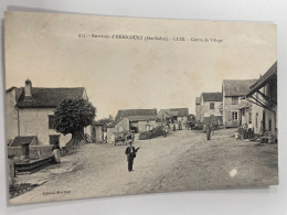 CPA - 70 - Environs D' HERICOURT - LUZE - Centre Du Village - 955 - Animée - Héricourt