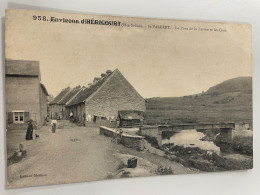 CPA - 70 - Environs D' HERICOURT - St Saint VALBERT - Le Pont De La Luzine Et Les Cités - Belle Animation - 958 - Héricourt