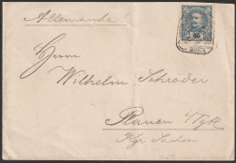 Cover - Lisboa To Planen, Allemanha (Germany) -|- Postmark - Lisboa. 1902 - Storia Postale