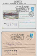 Russia MS Tatarija 2 Covers  Ca 1987 (OR169) - Navires & Brise-glace