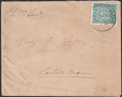 Cover - Lisboa To Castelo Branco -|- Postmark - Lisboa. 1893 - Brieven En Documenten