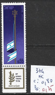 ISRAEL 374 ** Côte 0.80 € - Unused Stamps (with Tabs)