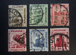 EGYPTE - EGYPT  - Ancient Egypt Postage Stamps  -  Obl/ Cancelled - 1915-1921 Protettorato Britannico