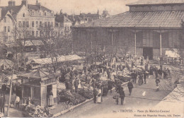 TROYES PLACE DU MARCHE CENTRAL Tampon Militaire - Troyes