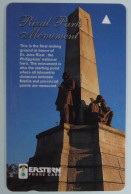 PHILIPPINES - GPT- Specimen - Eastern Telecoms - Rizal Park Monument - Filipinas