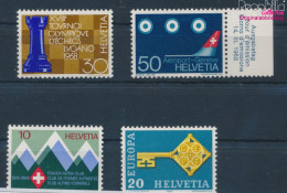 Schweiz 870-873 (kompl.Ausgabe) Postfrisch 1968 Jahresereignisse (10311032 - Unused Stamps