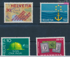 Schweiz 887-890 (kompl.Ausg.) Postfrisch 1968 Ereignisse (10311030 - Unused Stamps