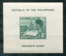 PHILIPPINEN Block 3, Bl.3 Mnh - Philatelie, Philately, Philatélique - PHILIPPINES - Filipinas