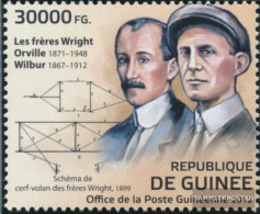 Guinea 9219 (complete. Issue) Unmounted Mint / Never Hinged 2012 Wilbur Wright (1867-1912) - Guinée (1958-...)