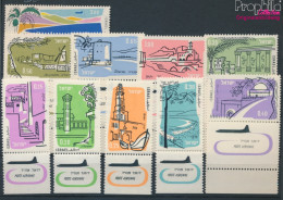 Israel 202-211 Mit Halbtab (kompl.Ausg.) Postfrisch 1960 Sehenswürdigkeiten (10326294 - Ongebruikt (zonder Tabs)