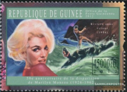 Guinea 9118 (complete. Issue) Unmounted Mint / Never Hinged 2012 Marilyn Monroe (1926-1962) - Guinée (1958-...)