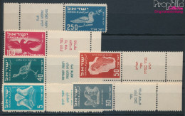 Israel 33-38 Mit Tab (kompl.Ausg.) Postfrisch 1950 Vogeldarstellungen (10326317 - Ungebraucht (mit Tabs)