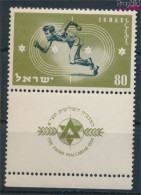 Israel 41 Mit Tab (kompl.Ausg.) Postfrisch 1950 Sportfest In Israel (10326315 - Unused Stamps (with Tabs)