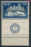 Israel 72 Mit Tab (kompl.Ausg.) Postfrisch 1952 Zionistenorganisation (10326304 - Ungebraucht (mit Tabs)